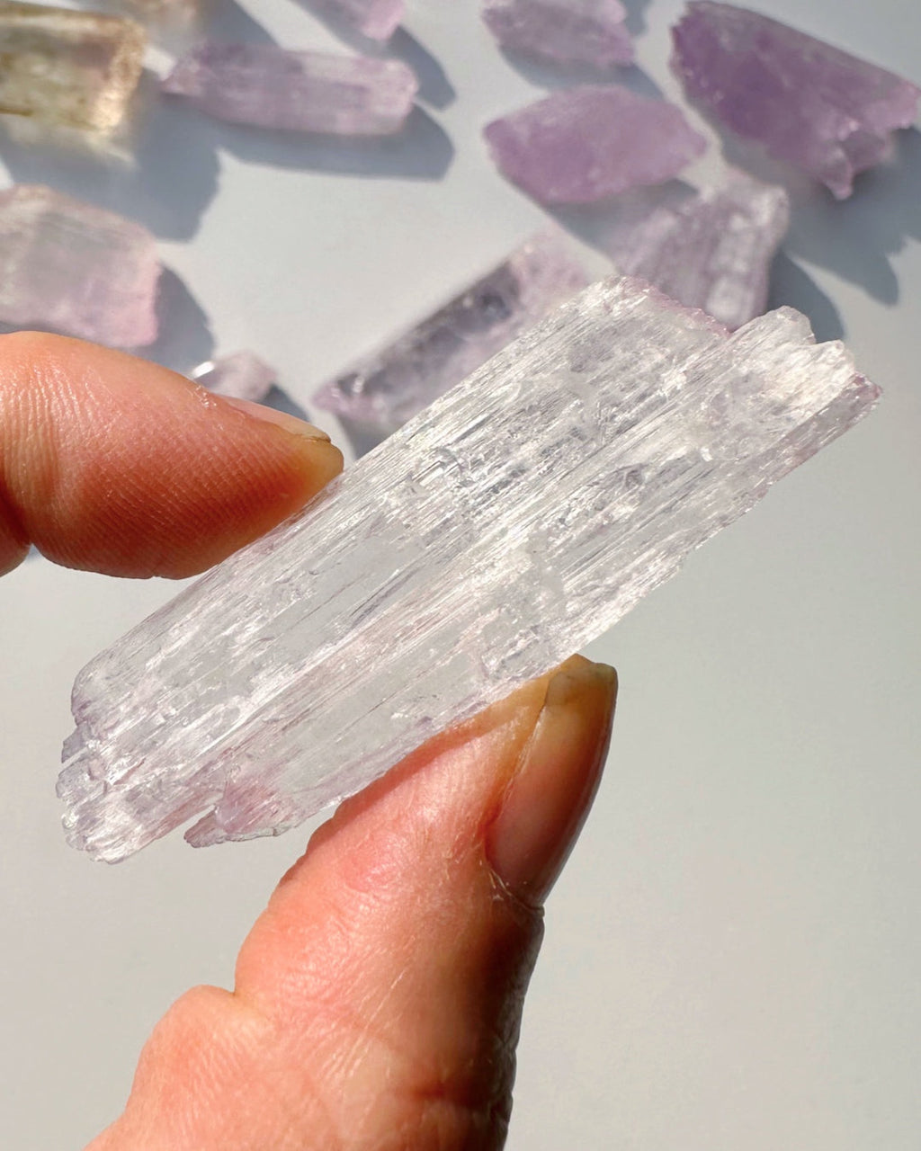 Raw Kunzite Baltic Mermaid