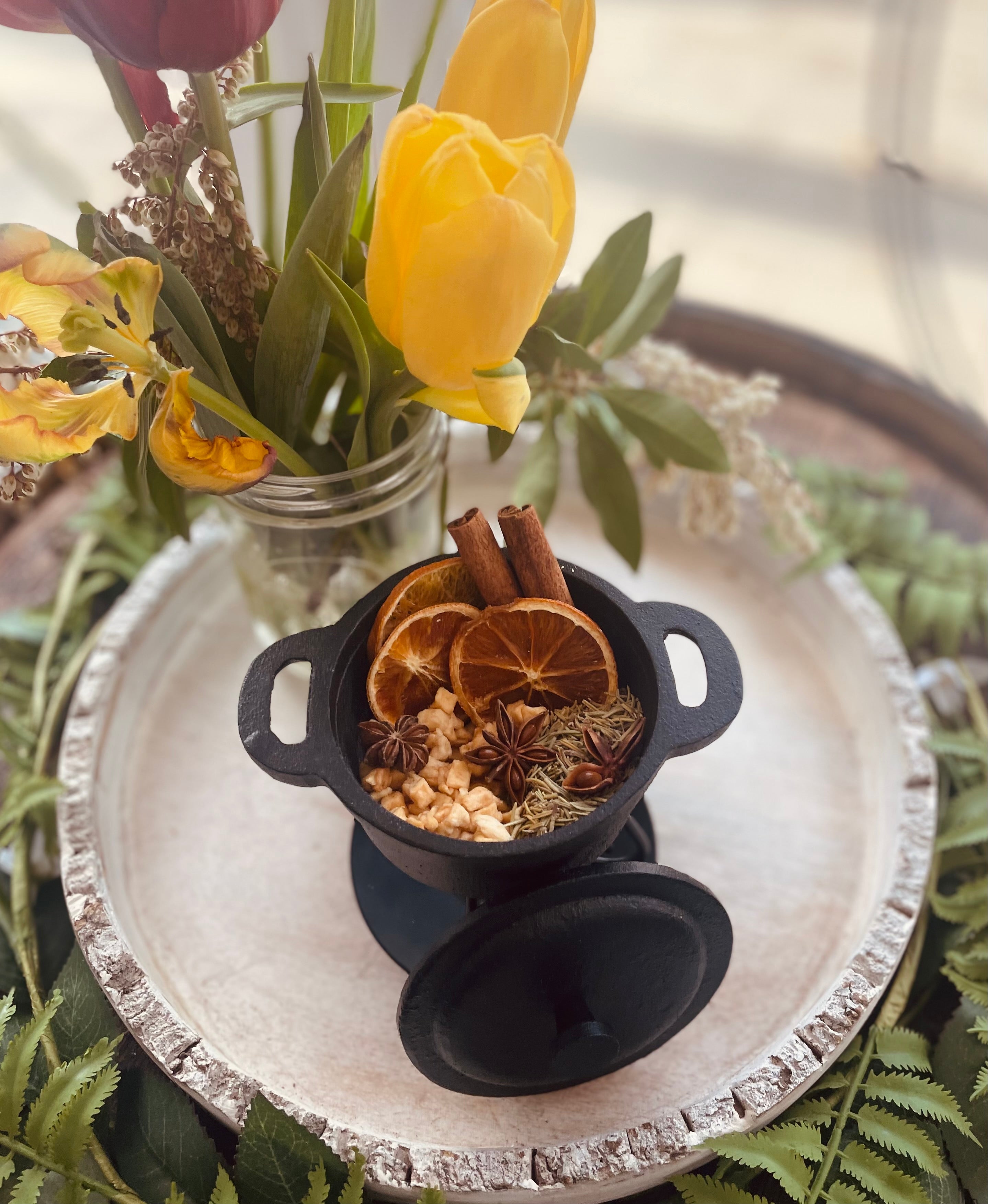 Cozy Home Simmer Pot Blend Sage & Stone Apothecary