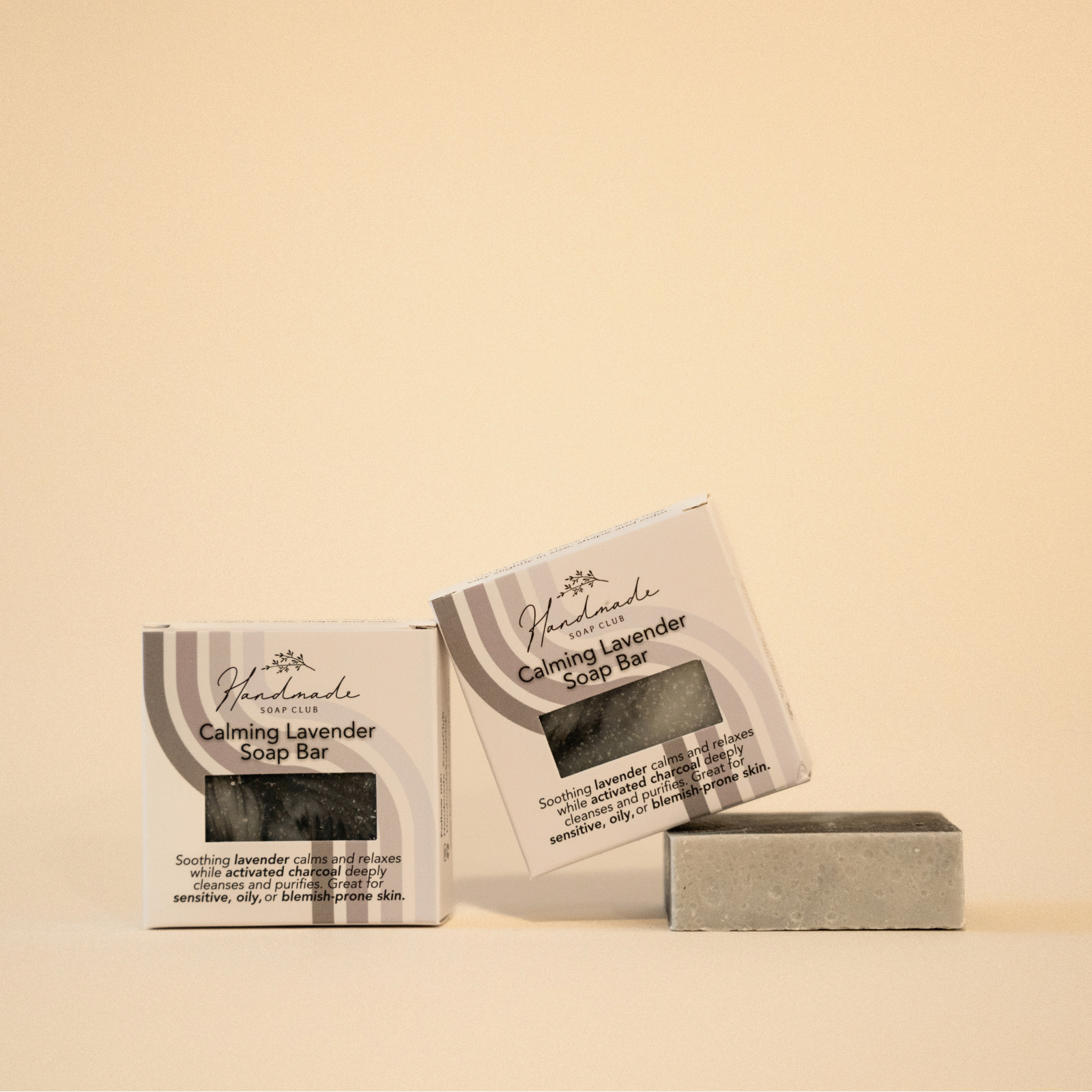 Calming Lavender Soap Bar Handmade Soap Club