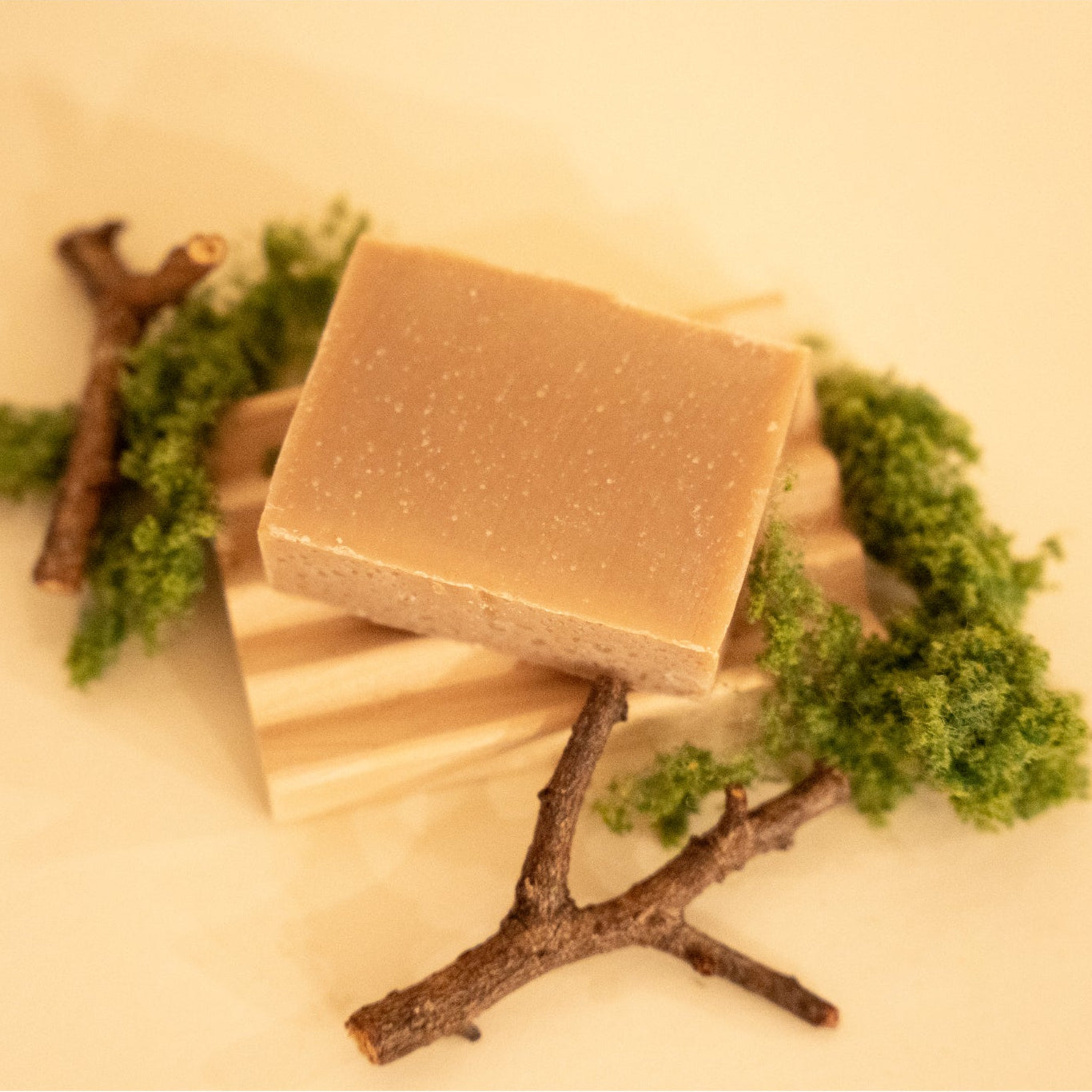 Grounding Cedarwood Frankincense Soap Bar Handmade Soap Club
