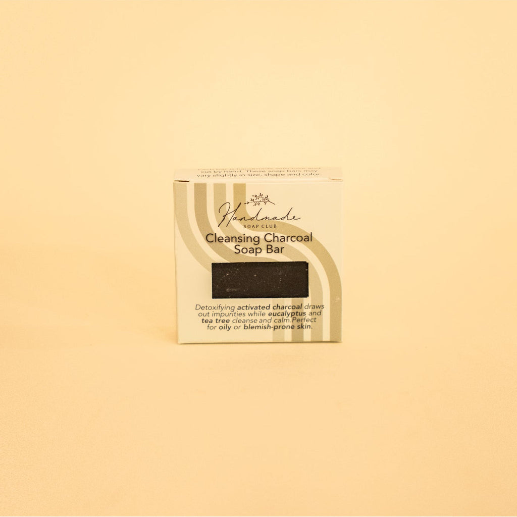 Cleansing Charcoal Soap Bar Handmade Soap Club