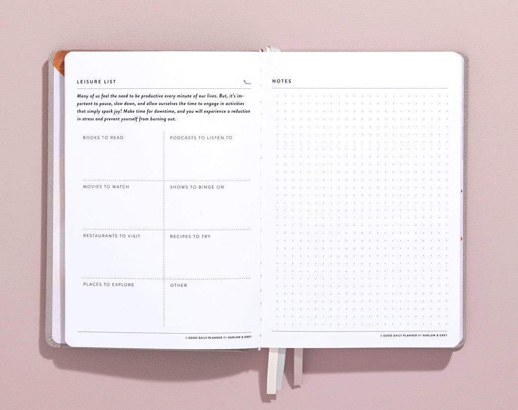 A Good Weekly Planner (12-Months Weekly Undated Planner) Harlow & Grey