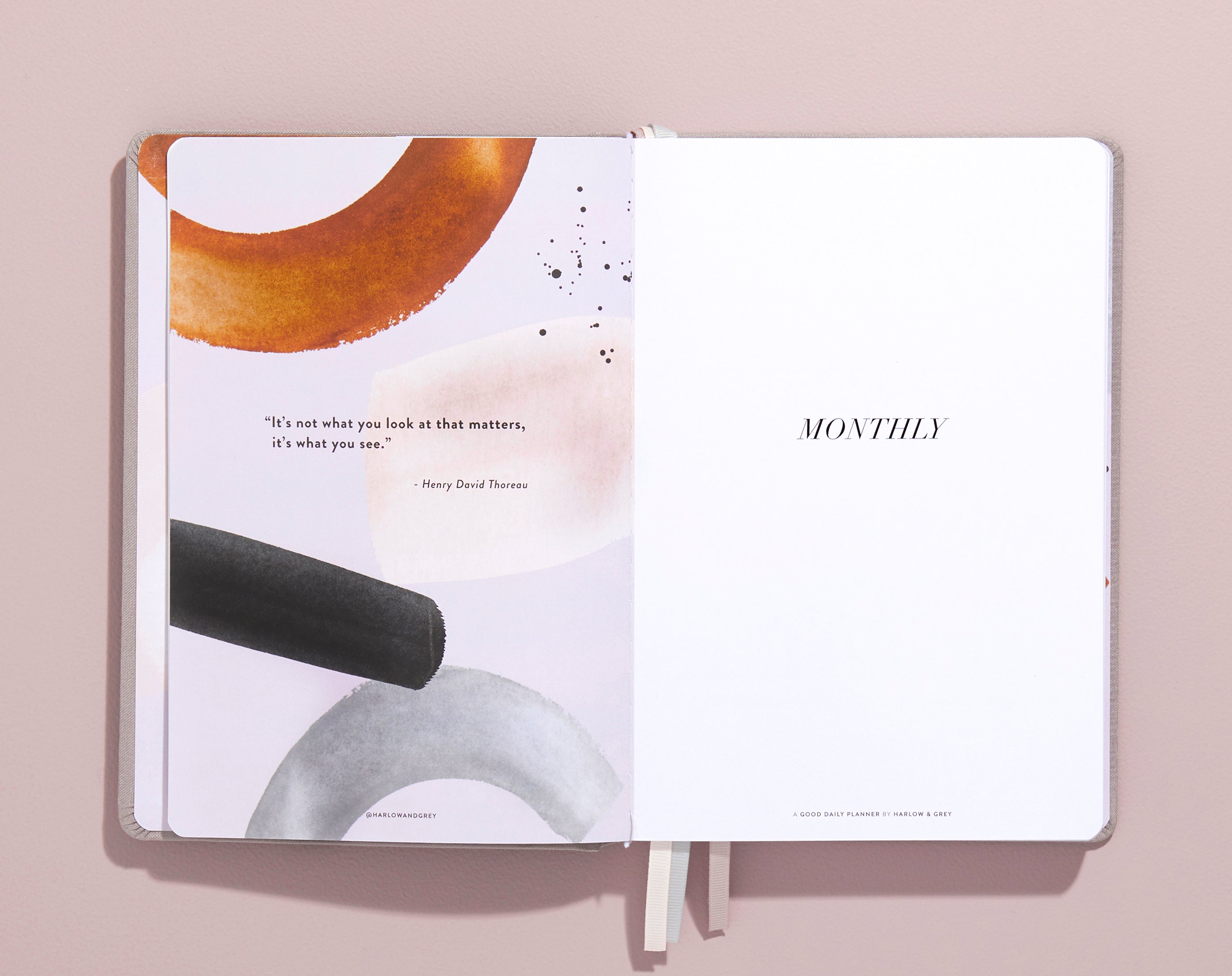 A Good Daily Planner (6-months undated) Harlow & Grey