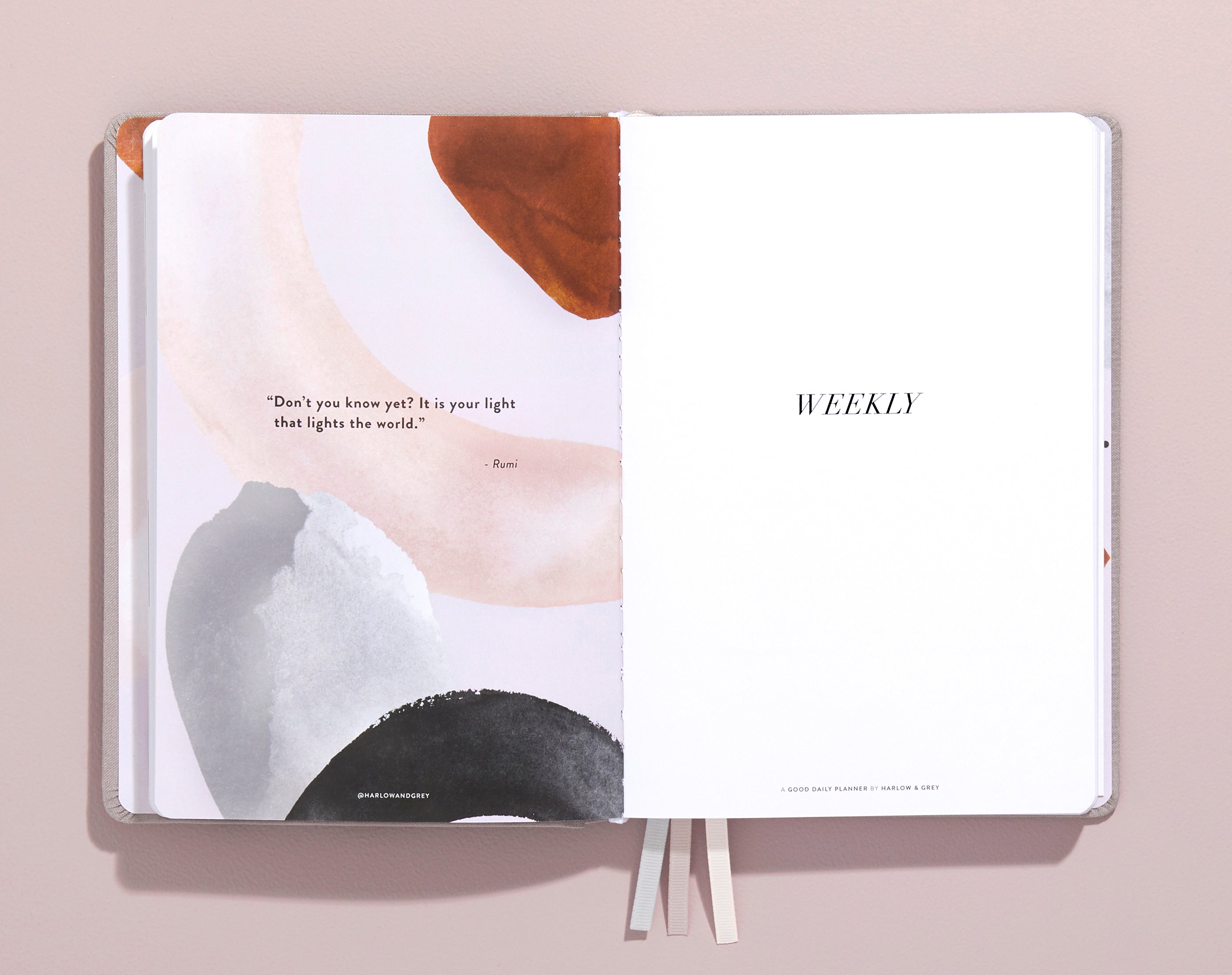 A Good Daily Planner (6-months undated) Harlow & Grey