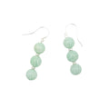 Stacked Peruvian Amazonite Earrings Earth Song Jewelry