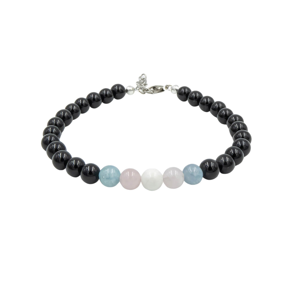 Trans Pride Stone Bracelet Earth Song Jewelry
