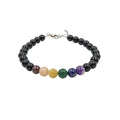 LGBTQ+ Pride Stone Bracelet Earth Song Jewelry