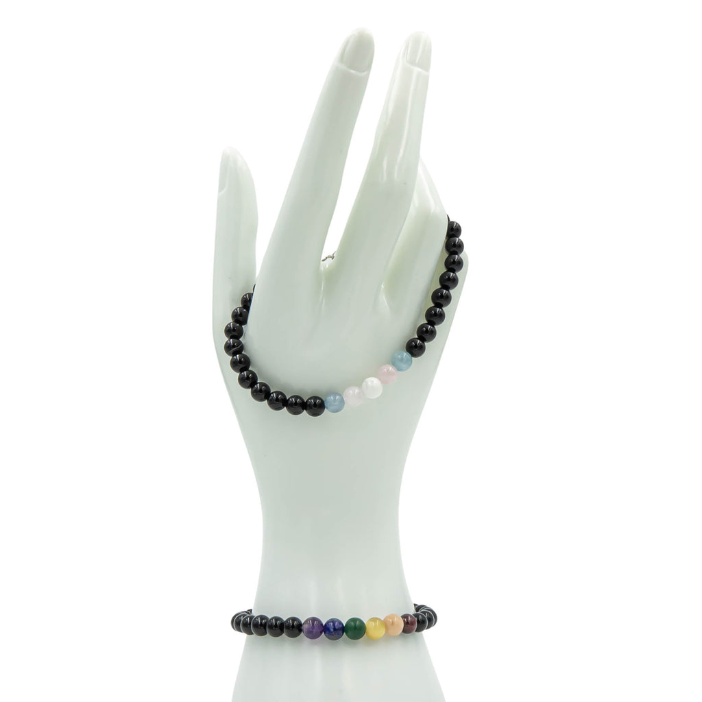 LGBTQ+ Pride Stone Bracelet Earth Song Jewelry