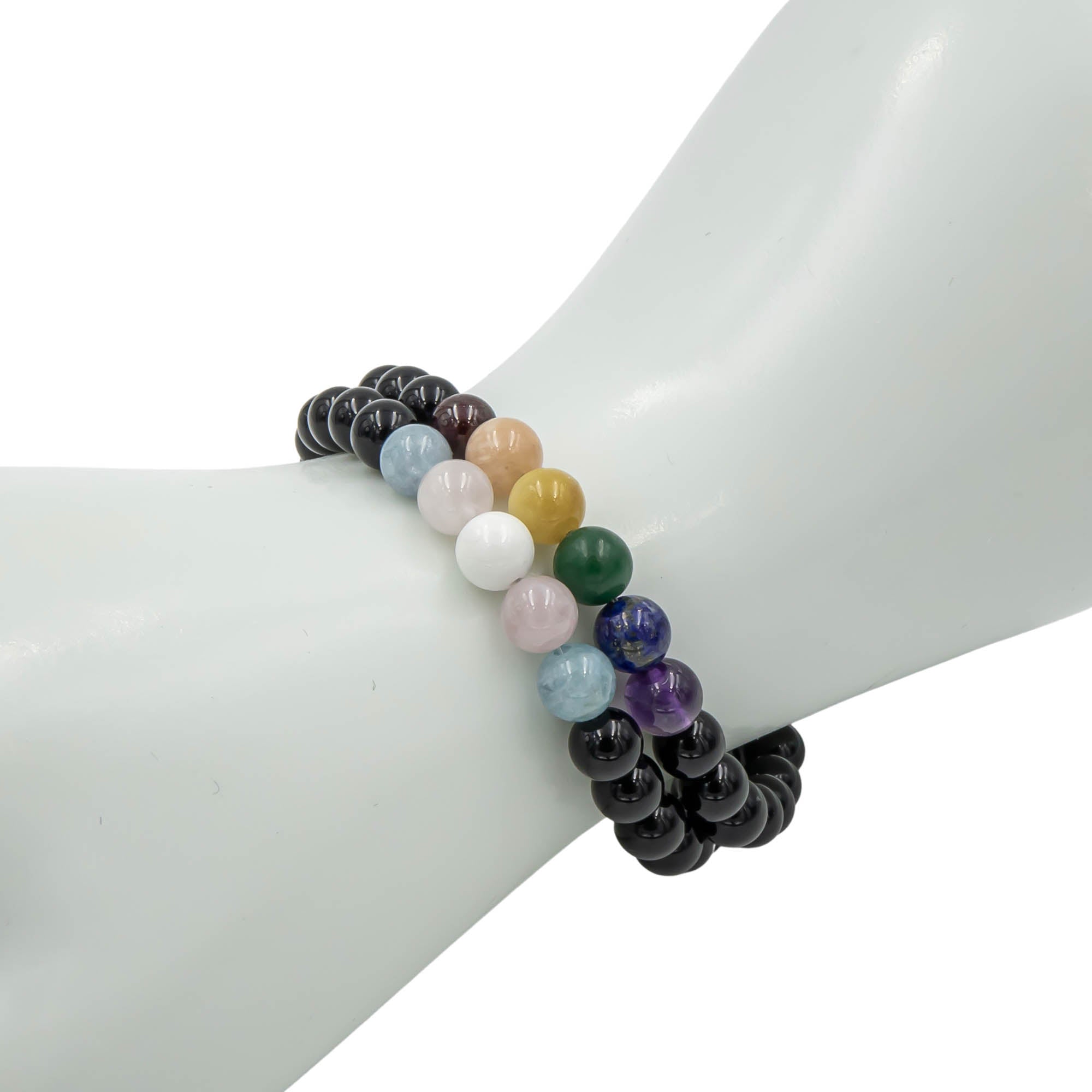 LGBTQ+ Pride Stone Bracelet Earth Song Jewelry