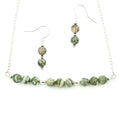 Rainforest Jasper ~ Necklace & Earrings Set Earth Song Jewelry
