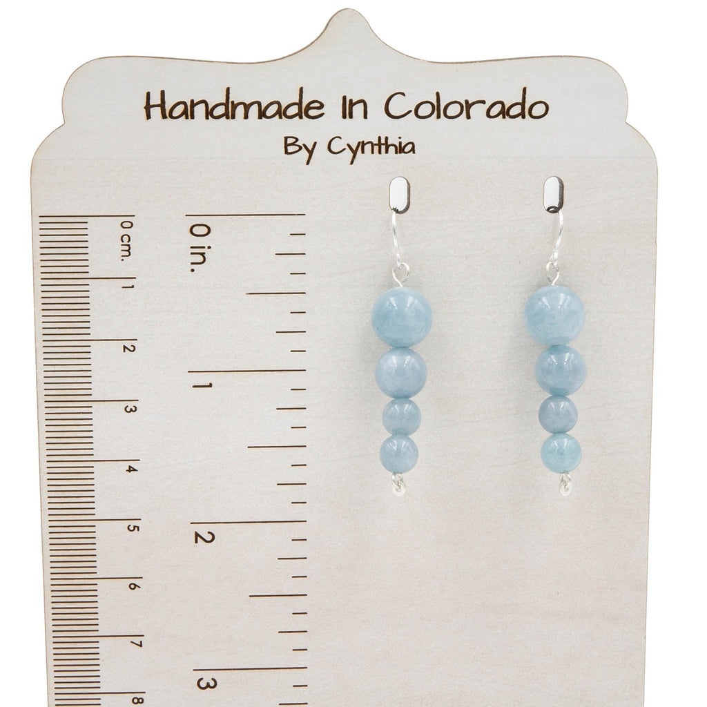 Aquamarine Pendulums Earth Song Jewelry