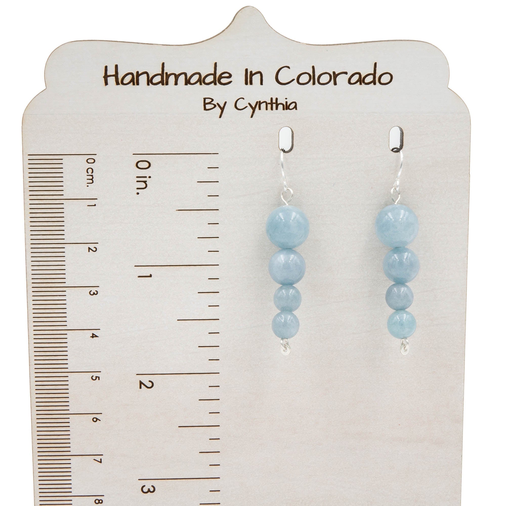 Aquamarine Pendulums Earth Song Jewelry