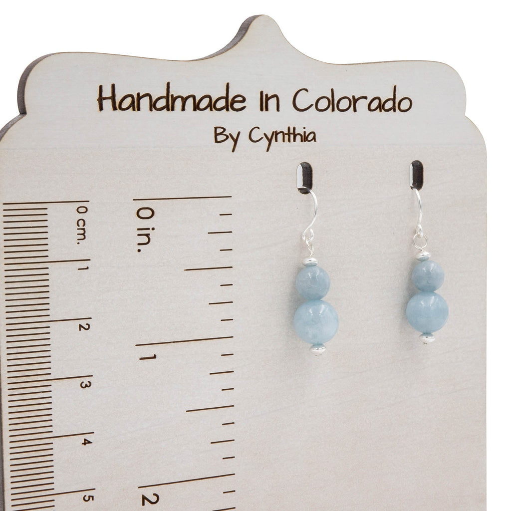 Blue Sky Aquamarine ~ Necklace & Earrings Set Earth Song Jewelry