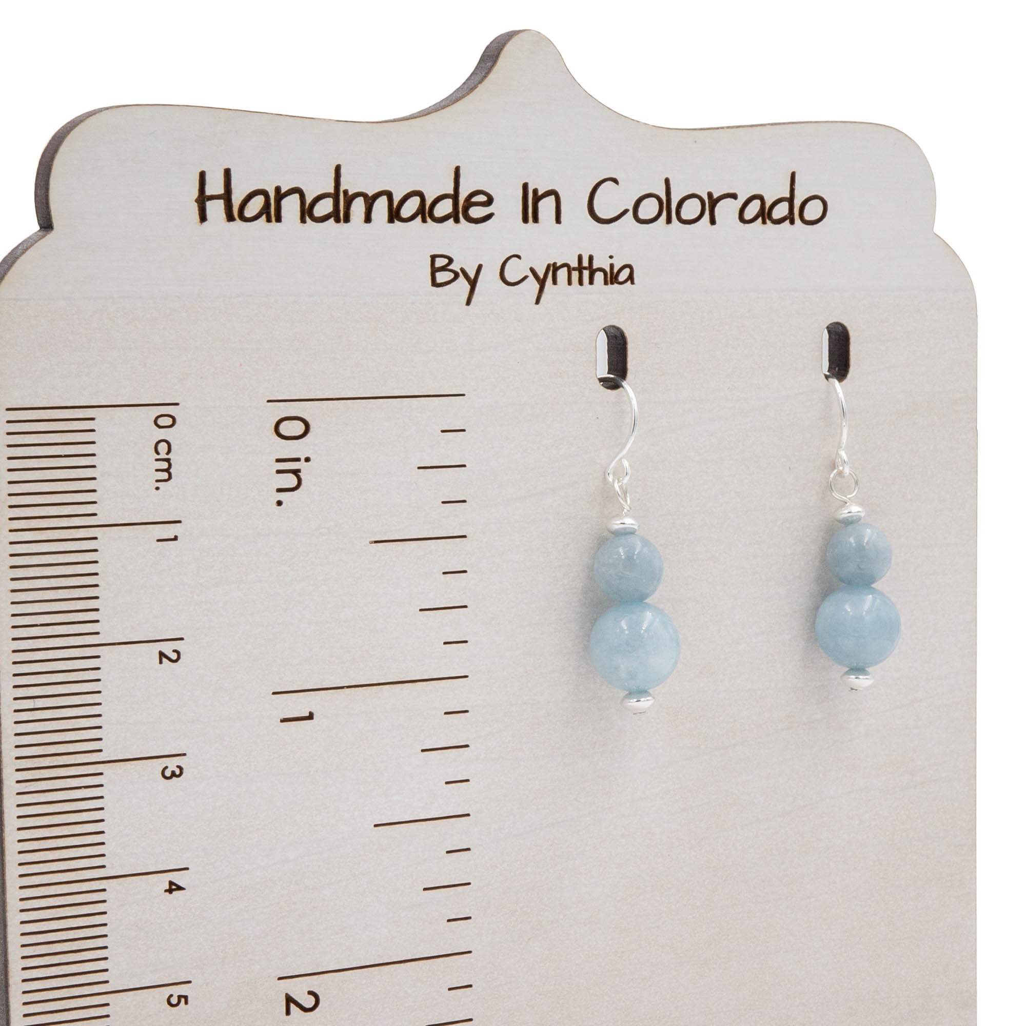 Blue Sky Aquamarine ~ Necklace & Earrings Set Earth Song Jewelry