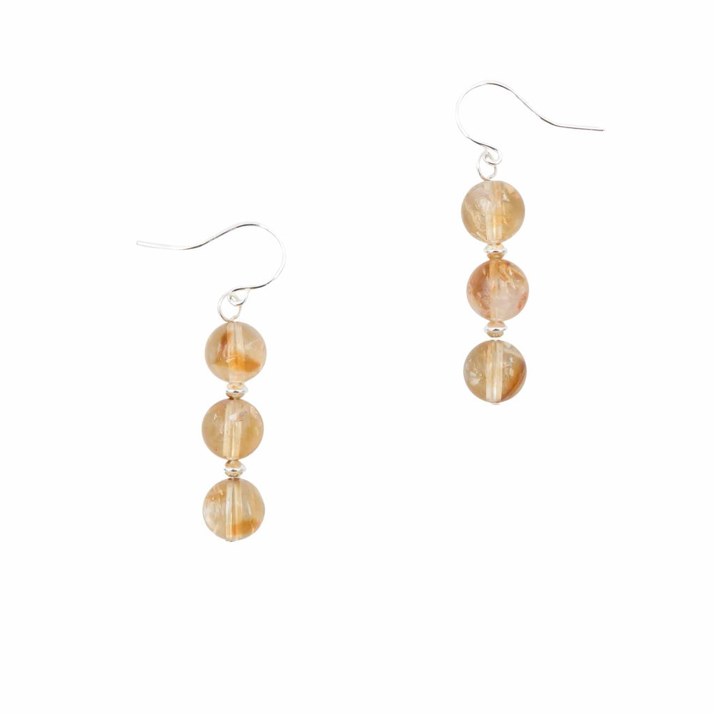 Stacked Golden Citrine Earth Song Jewelry