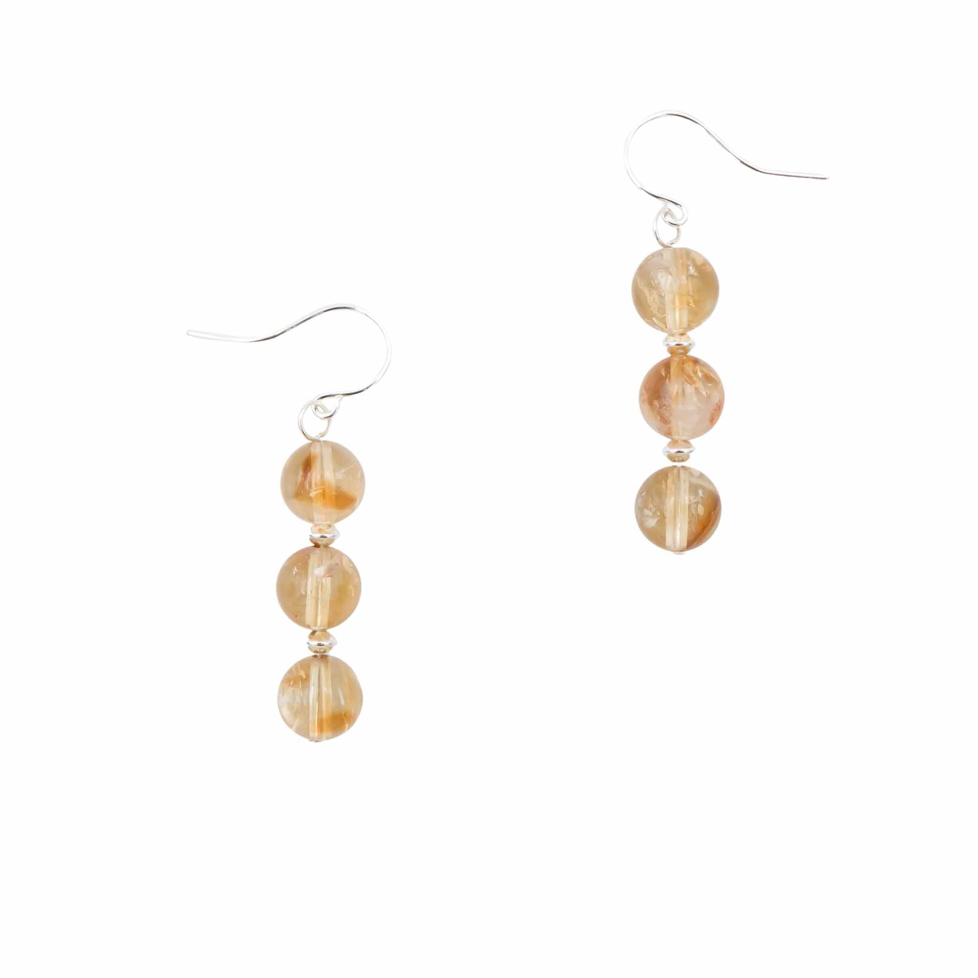 Stacked Golden Citrine Earth Song Jewelry