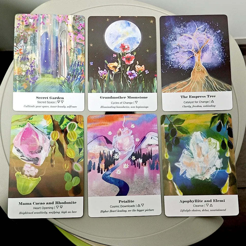Earth Alchemy Oracle Deck Green Witch Creations