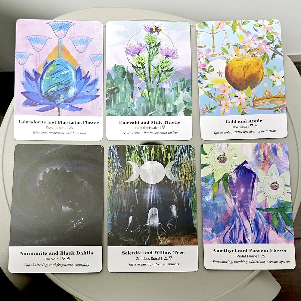Earth Alchemy Oracle Deck Green Witch Creations