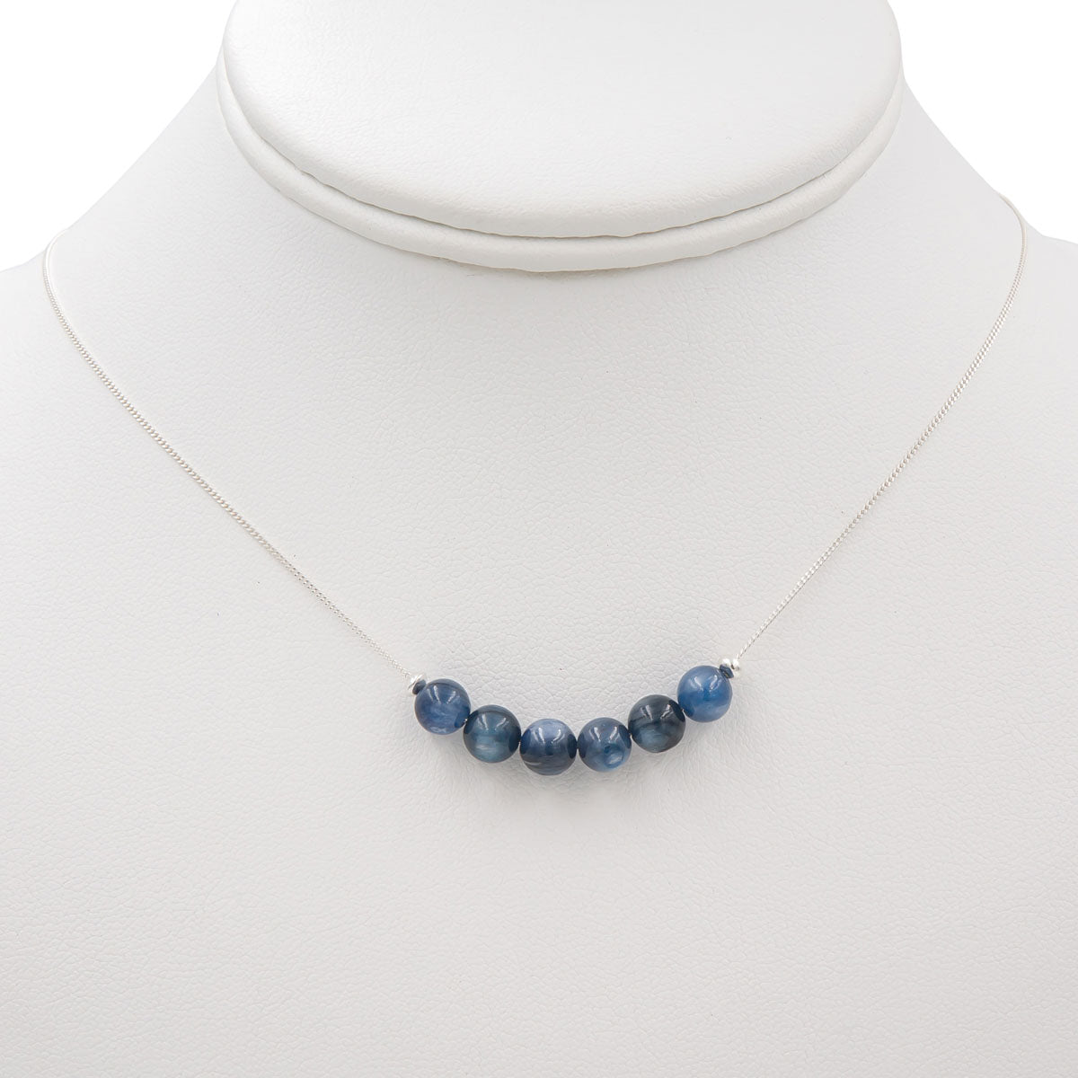 Stacked Kyanite Necklace & Earrings Set Earth Song Jewelry