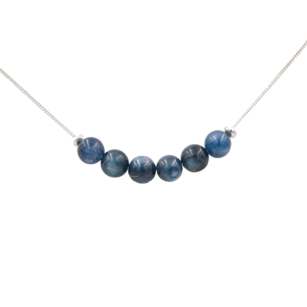 Stacked Kyanite Necklace & Earrings Set Earth Song Jewelry