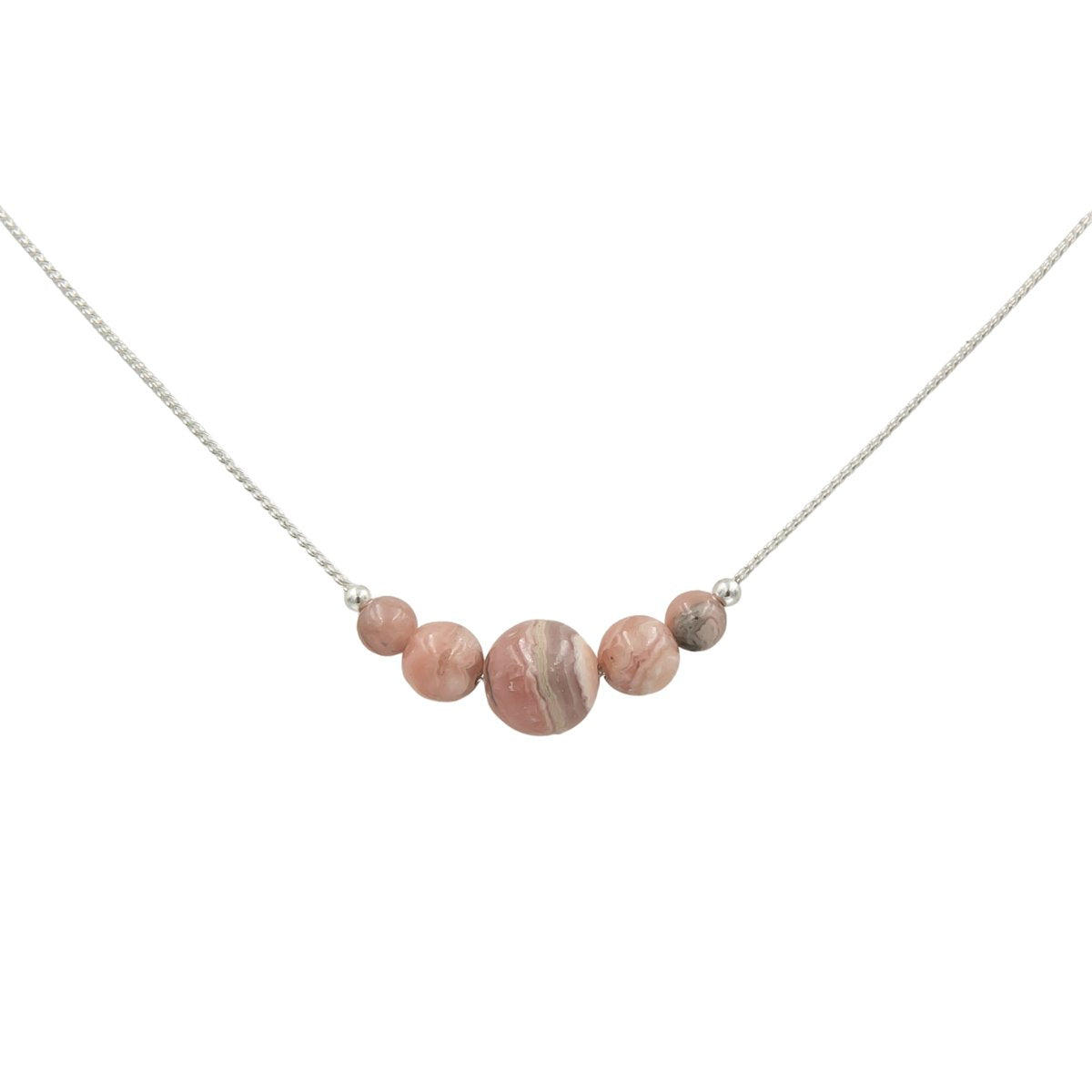 Rhodochrosite ~ Necklace & Earrings Set Earth Song Jewelry
