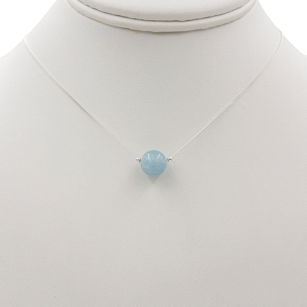 Blue Sky Aquamarine ~ Necklace & Earrings Set Earth Song Jewelry