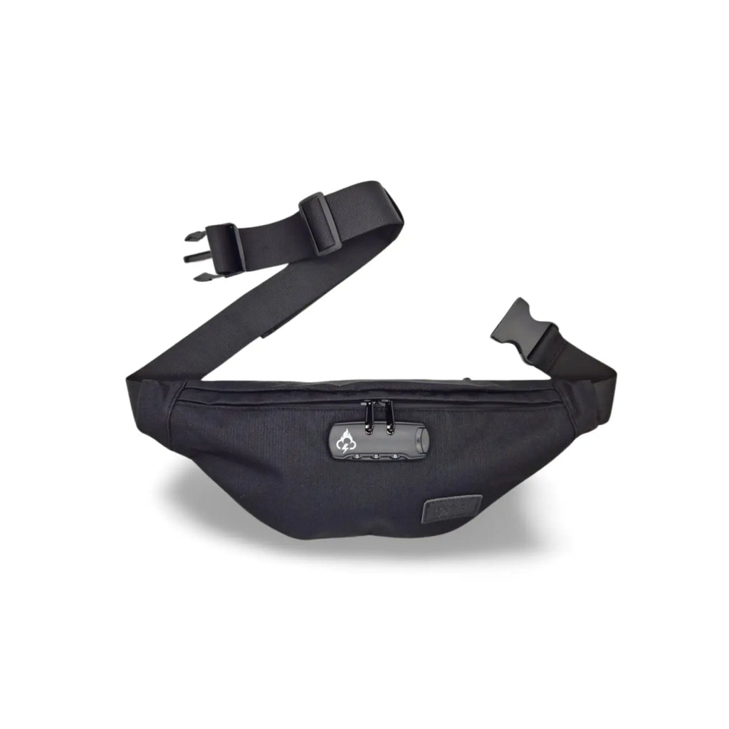 Essential Smell Proof Fanny Pack / Shoulder Bag - Fashionable, Discreet + Hidden Lock (FireBar Labs x PBAL) Safely Fashion Powered by FireBar Labs