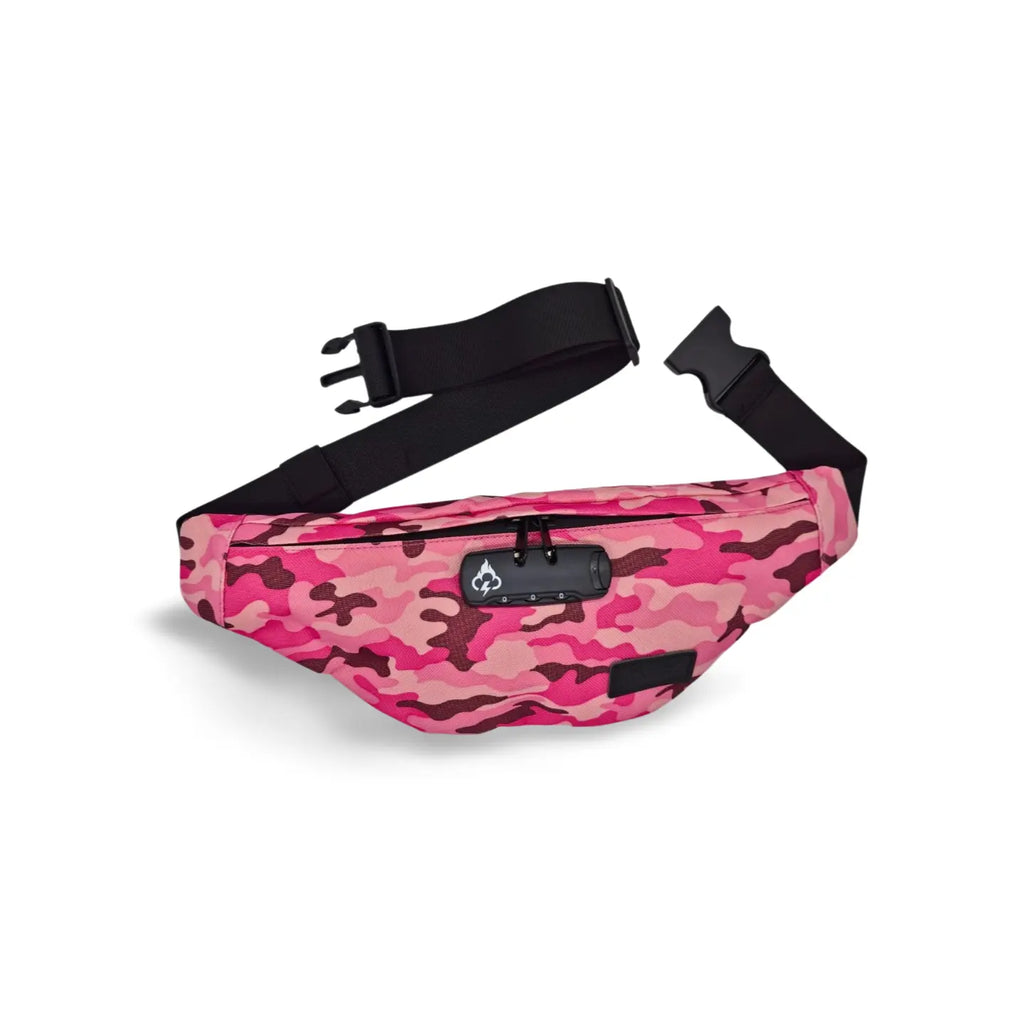 Essential Smell Proof Fanny Pack / Shoulder Bag - Fashionable, Discreet + Hidden Lock (FireBar Labs x PBAL) Safely Fashion Powered by FireBar Labs