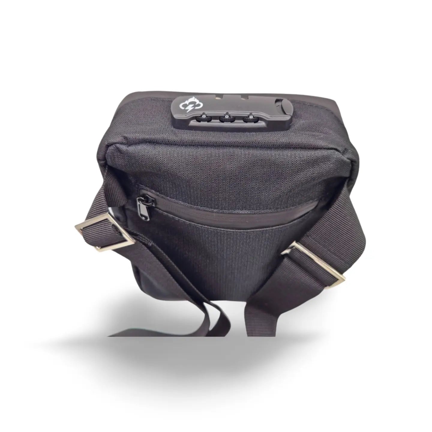 Essential Smell Proof Messenger Bag - Fashionable, Discreet + Hidden Lock (FireBar Labs x PBAL) Safely Fashion Powered by FireBar Labs