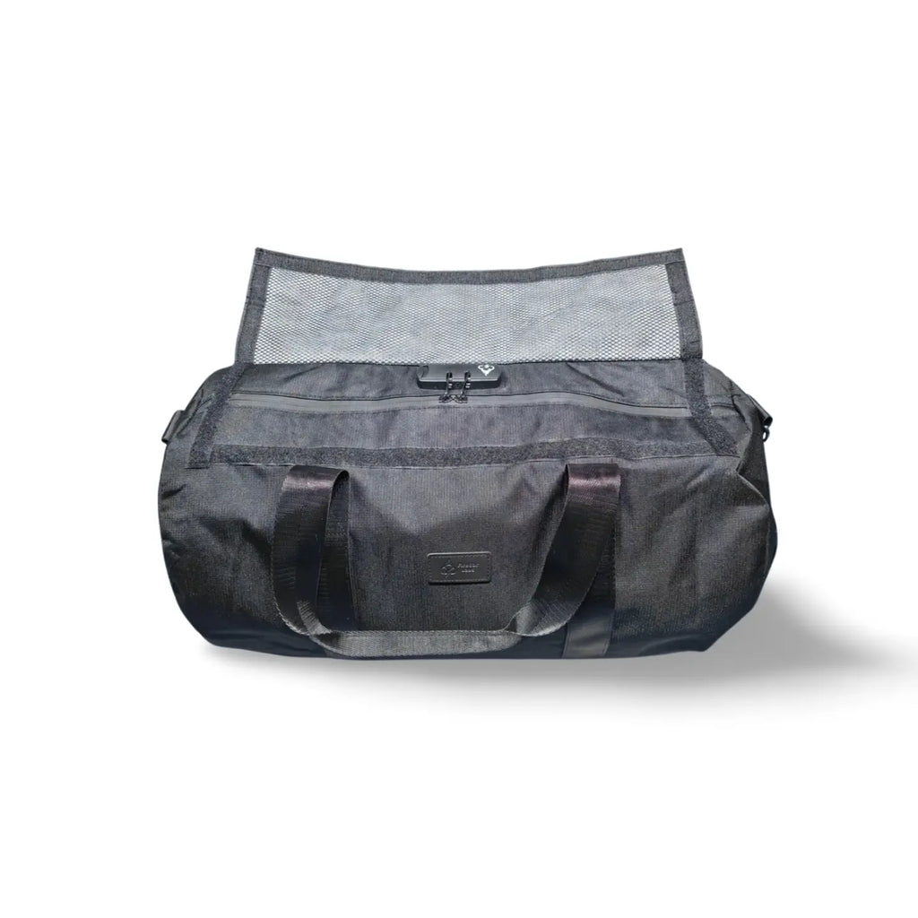 Essential Smell Proof Max Duffle Bag - Fashionable, Discreet + Hidden Lock (FireBar Labs x PBAL) Safely Fashion Powered by FireBar Labs