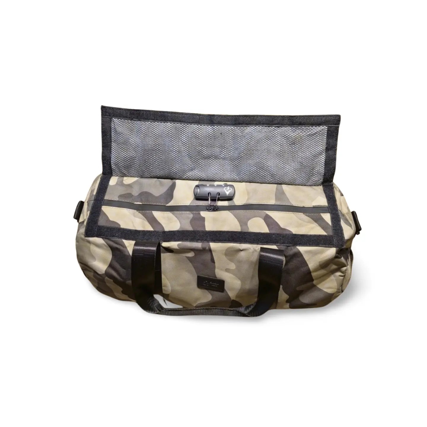 Essential Smell Proof Max Duffle Bag - Fashionable, Discreet + Hidden Lock (FireBar Labs x PBAL) Safely Fashion Powered by FireBar Labs