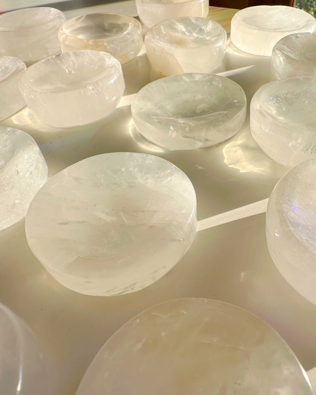 Clear Quartz Sphere Stand/Small Dish Baltic Mermaid
