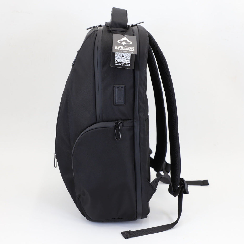 Executive Tech Elite Backpack w/USB-C Fast Charge Port + Hidden Lock (FireBar Labs x PBAL) Safely Fashion Powered by FireBar Labs