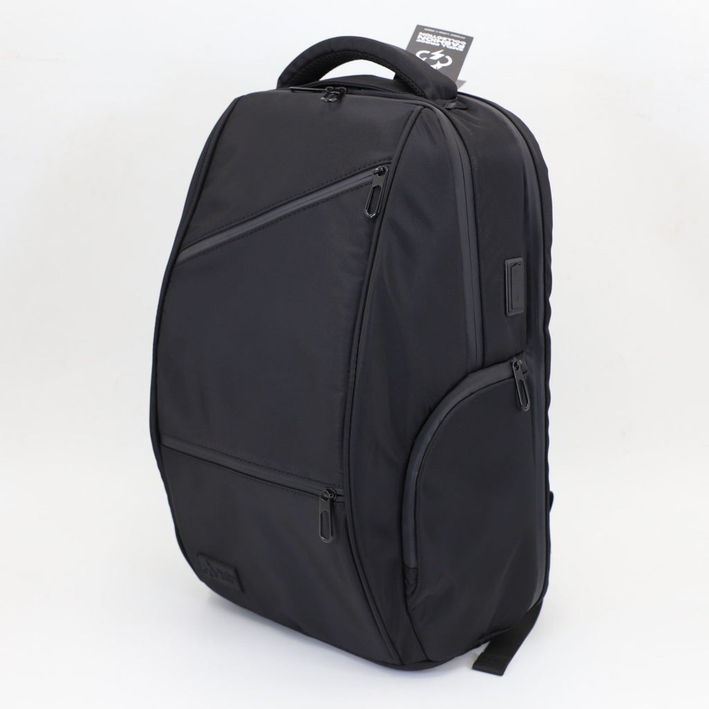 Executive Tech Elite Backpack w/USB-C Fast Charge Port + Hidden Lock (FireBar Labs x PBAL) Safely Fashion Powered by FireBar Labs