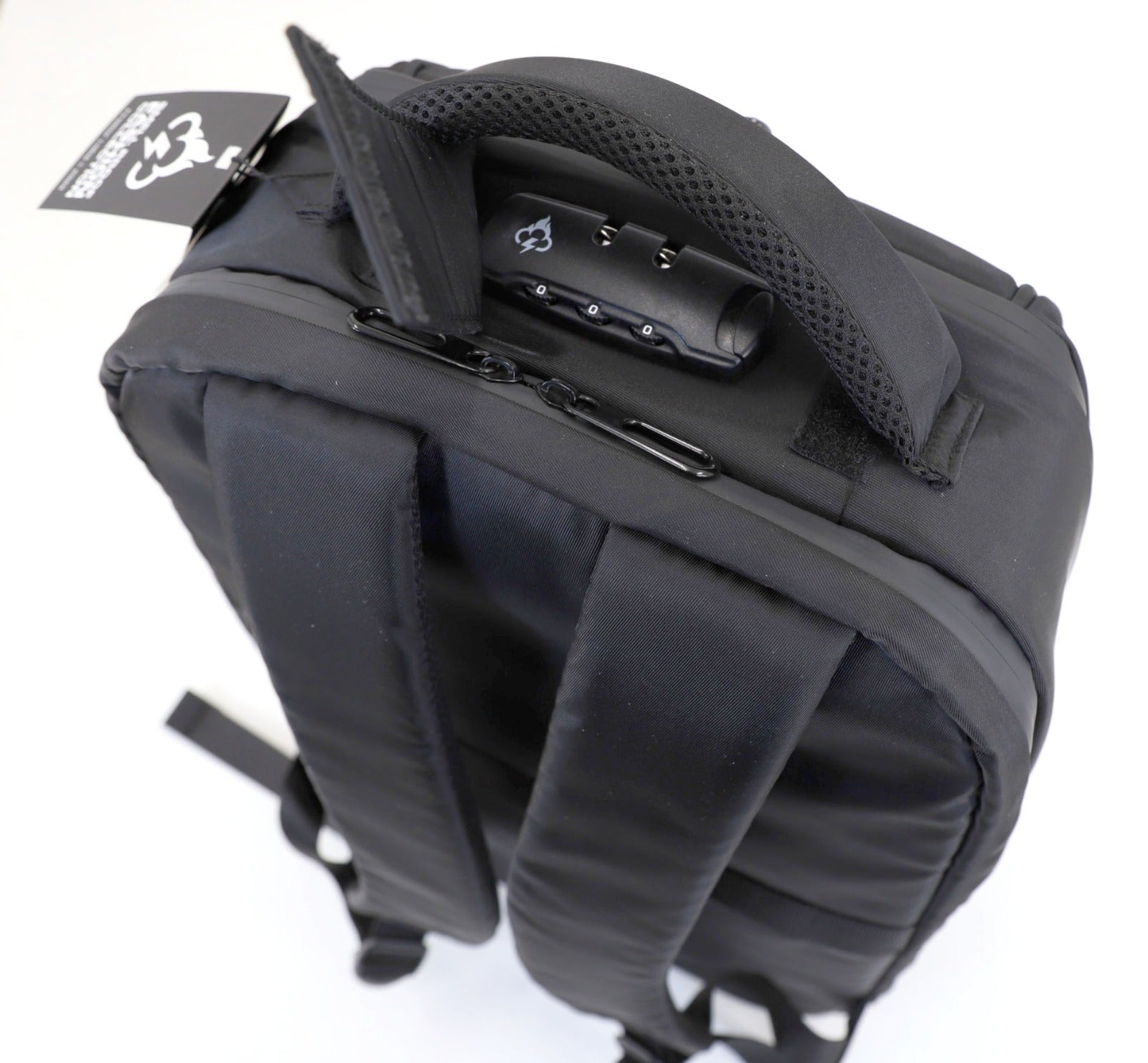 Executive Tech Elite Backpack w/USB-C Fast Charge Port + Hidden Lock (FireBar Labs x PBAL) Safely Fashion Powered by FireBar Labs