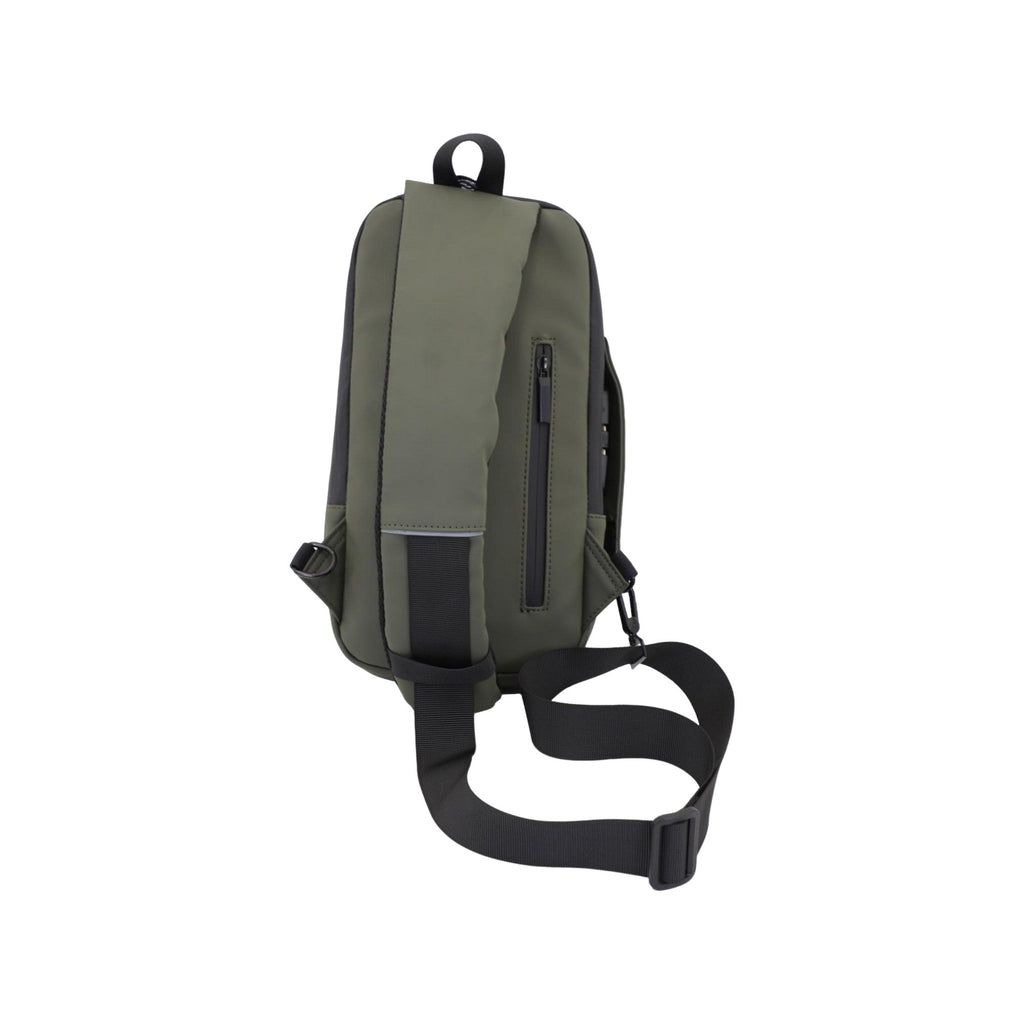 Executive Tech Smell Proof Crossbody w/USB-C Fast Charge Port + Hidden Lock (FireBar Labs x PBAL) Safely Fashion Powered by FireBar Labs