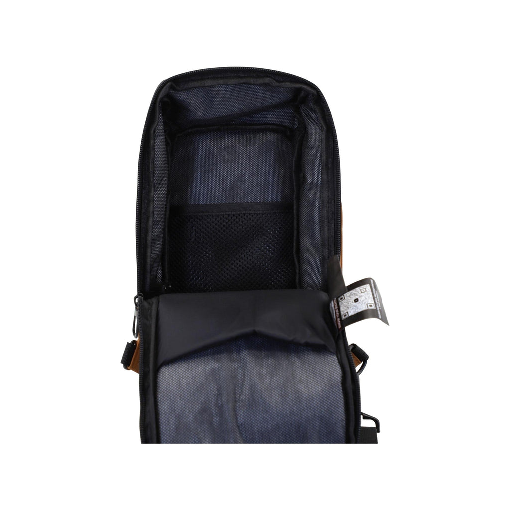 Executive Tech Smell Proof Crossbody w/USB-C Fast Charge Port + Hidden Lock (FireBar Labs x PBAL) Safely Fashion Powered by FireBar Labs