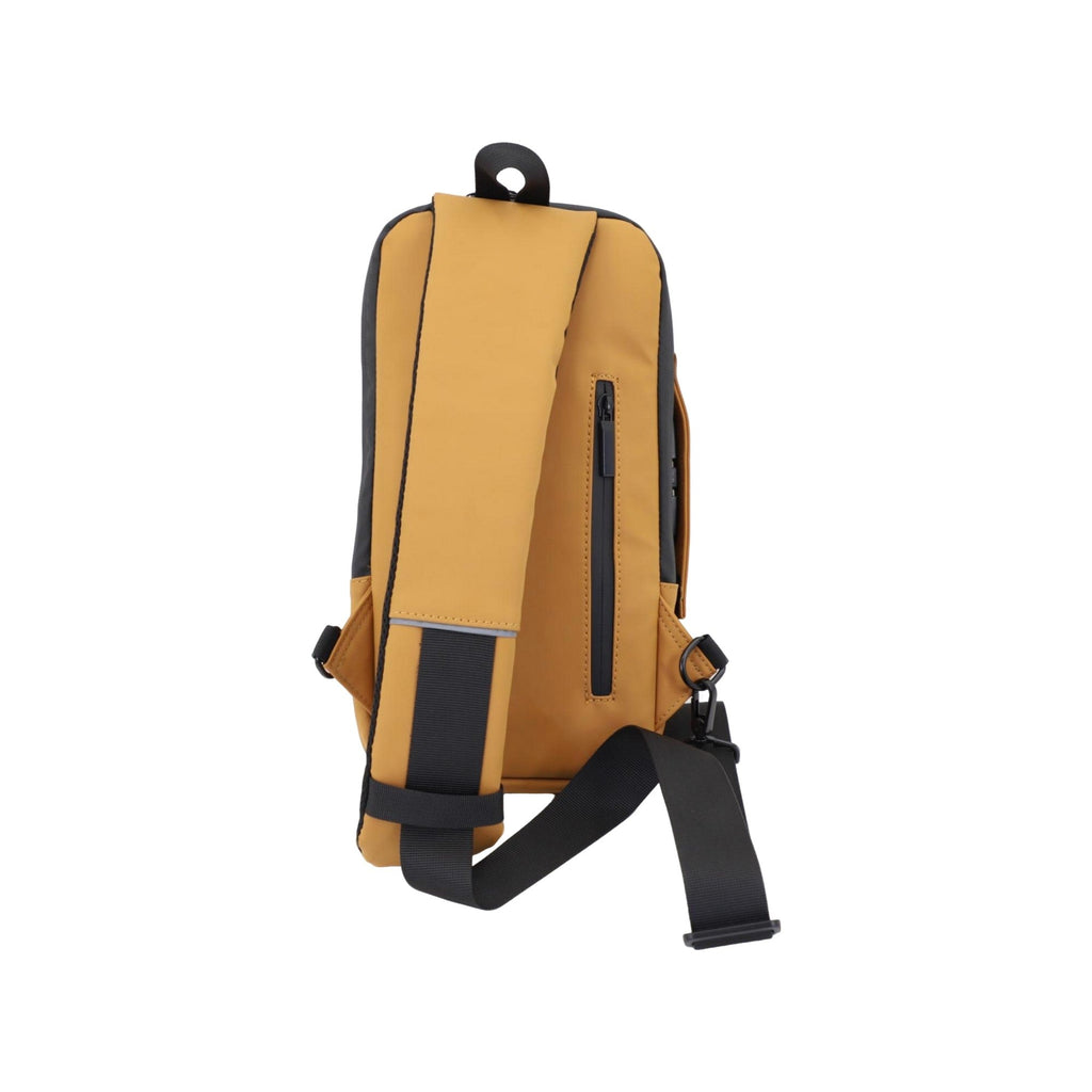 Executive Tech Smell Proof Crossbody w/USB-C Fast Charge Port + Hidden Lock (FireBar Labs x PBAL) Safely Fashion Powered by FireBar Labs