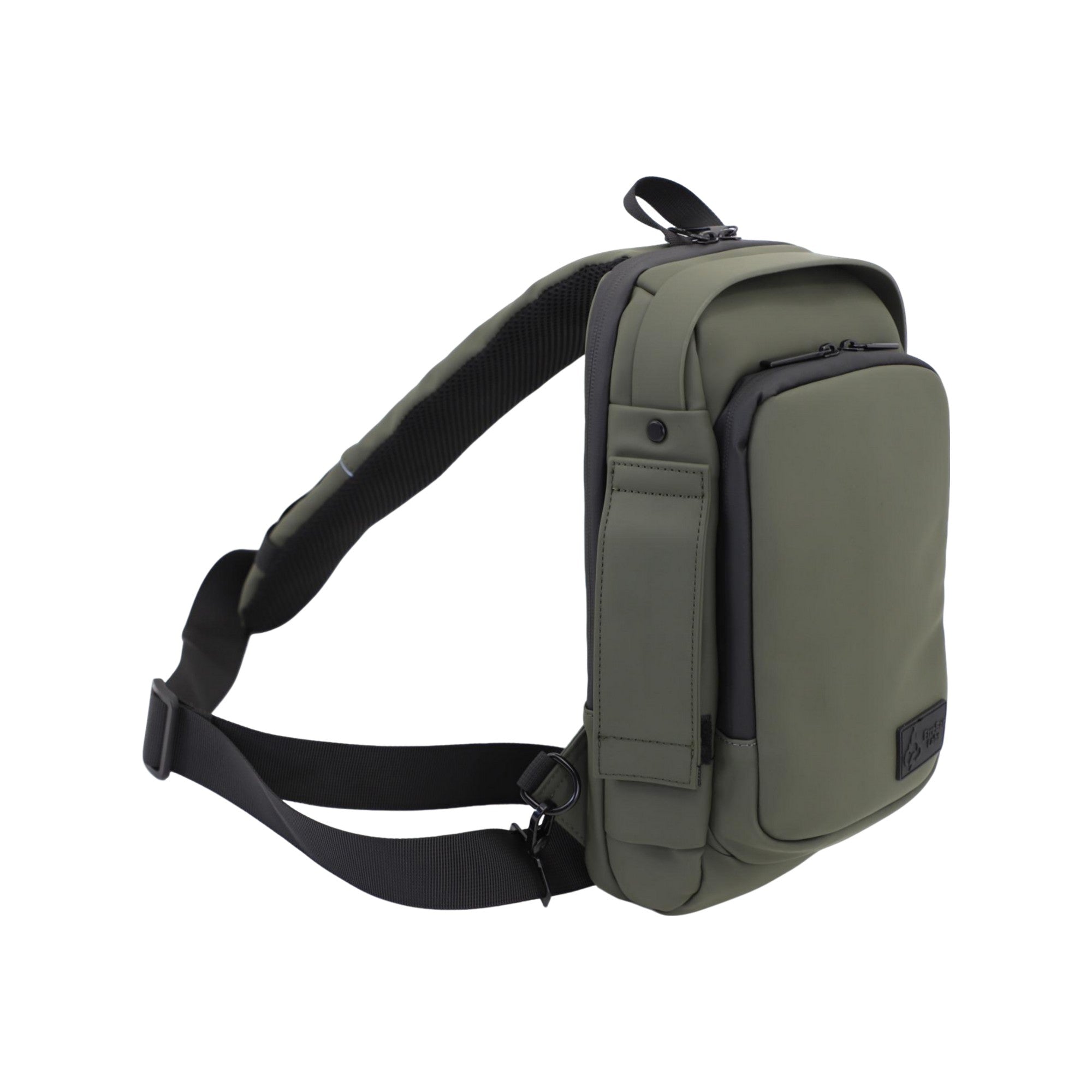 Executive Tech Smell Proof Crossbody w/USB-C Fast Charge Port + Hidden Lock (FireBar Labs x PBAL) Safely Fashion Powered by FireBar Labs