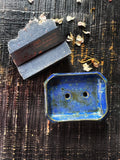 Lapis Blue, Ceramic Soap Dish Keven Craft Rituals