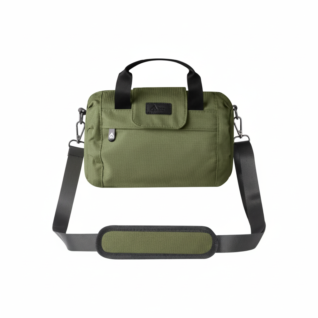 Essential Smell Proof Mini Duffle Bag - Fashionable, Discreet + Hidden Lock (FireBar Labs x PBAL) Safely Fashion Powered by FireBar Labs