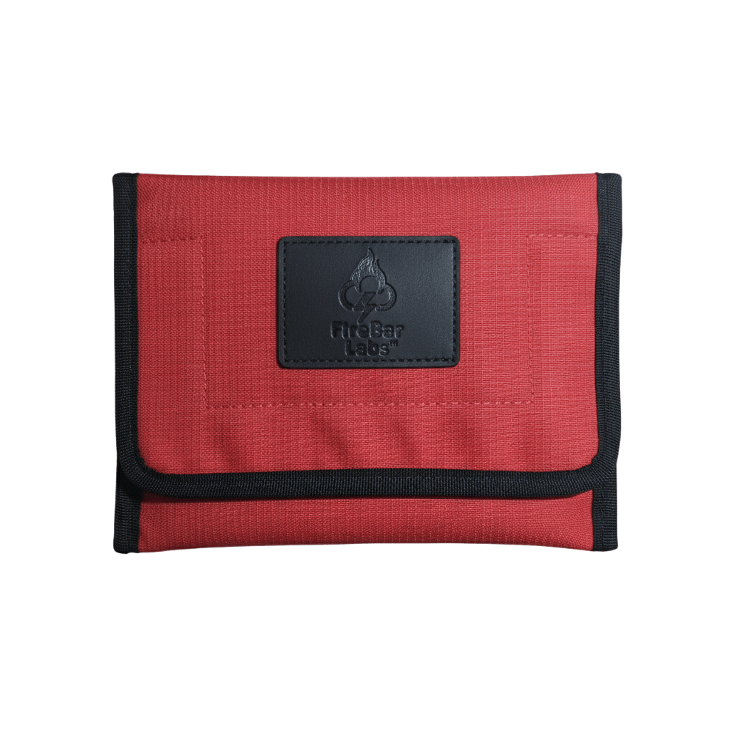 Essential Smell Proof Travel Wallet - Fashionable, Discreet + Hidden Lock (FireBar Labs x PBAL) Safely Fashion Powered by FireBar Labs