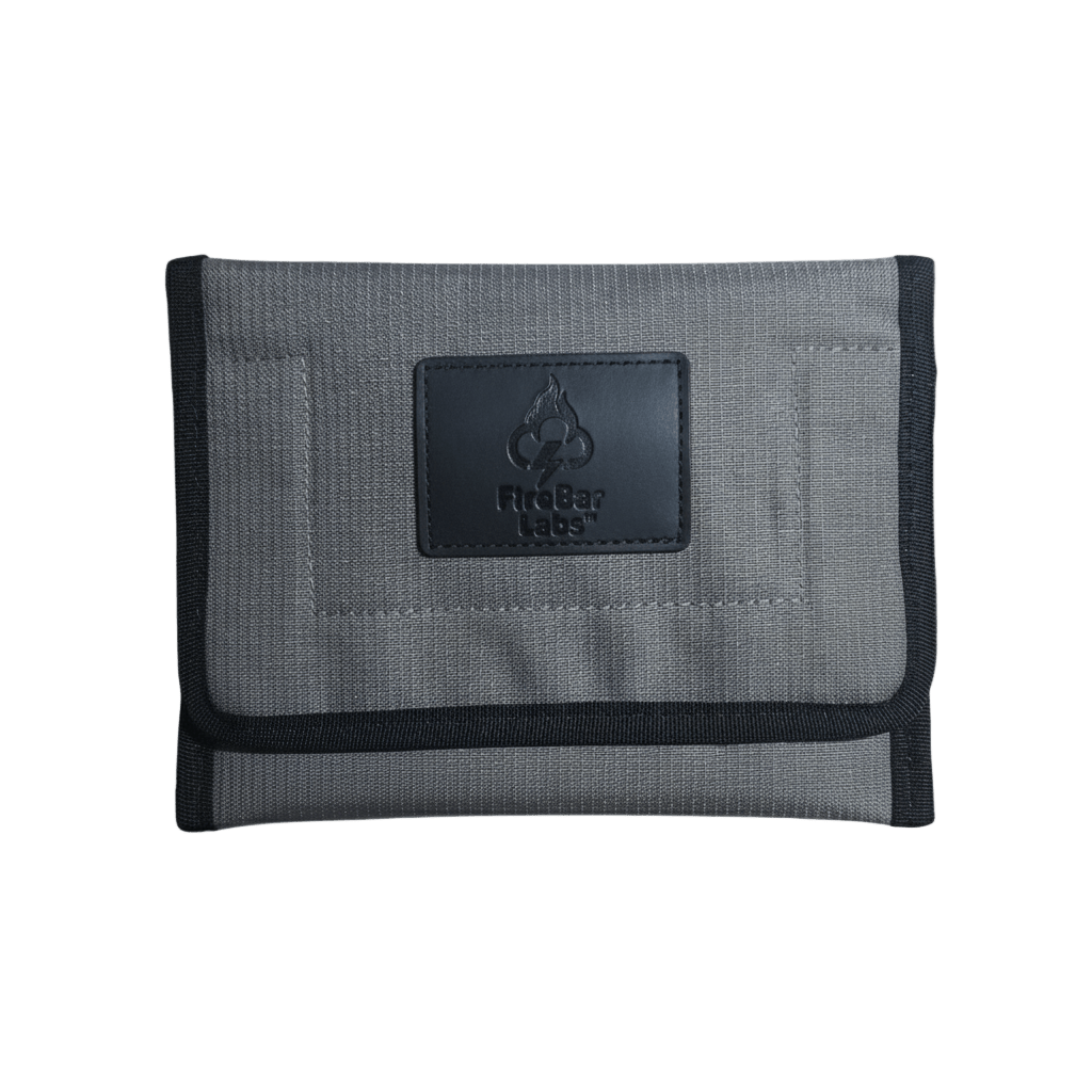 Essential Smell Proof Travel Wallet - Fashionable, Discreet + Hidden Lock (FireBar Labs x PBAL) Safely Fashion Powered by FireBar Labs