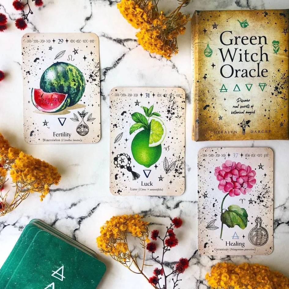 Green Witch Oracle Cards Green Witch Creations