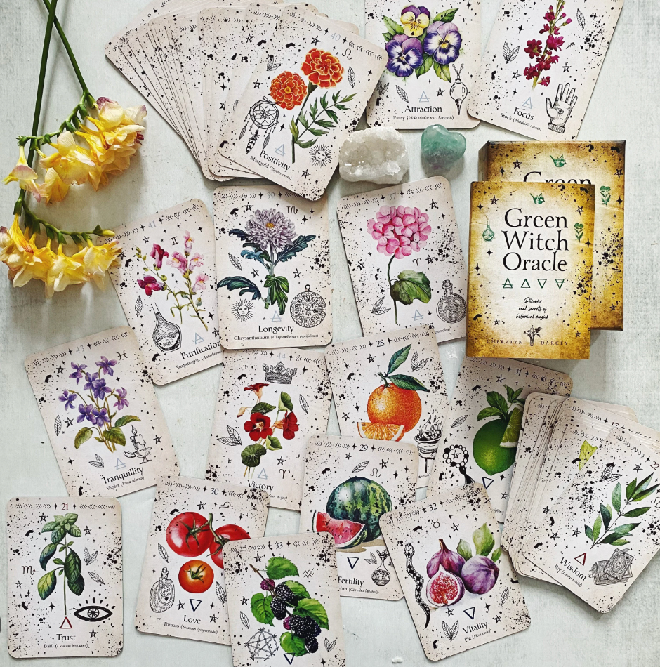 Green Witch Oracle Cards Green Witch Creations