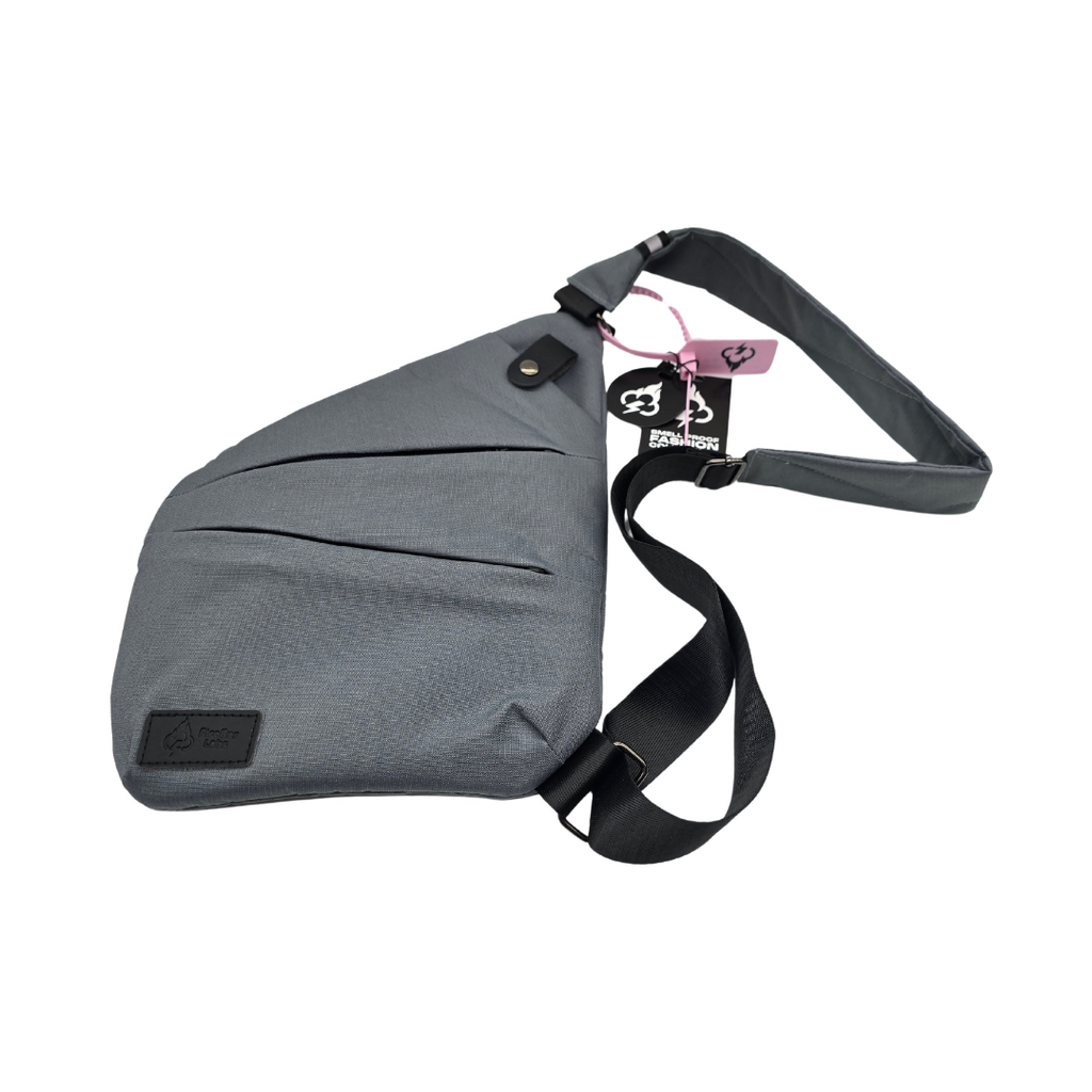 Essential Smell Proof Crossbody Bag - Fashionable, Discreet + Hidden Lock (FireBar Labs x PBAL) Safely Fashion Powered by FireBar Labs