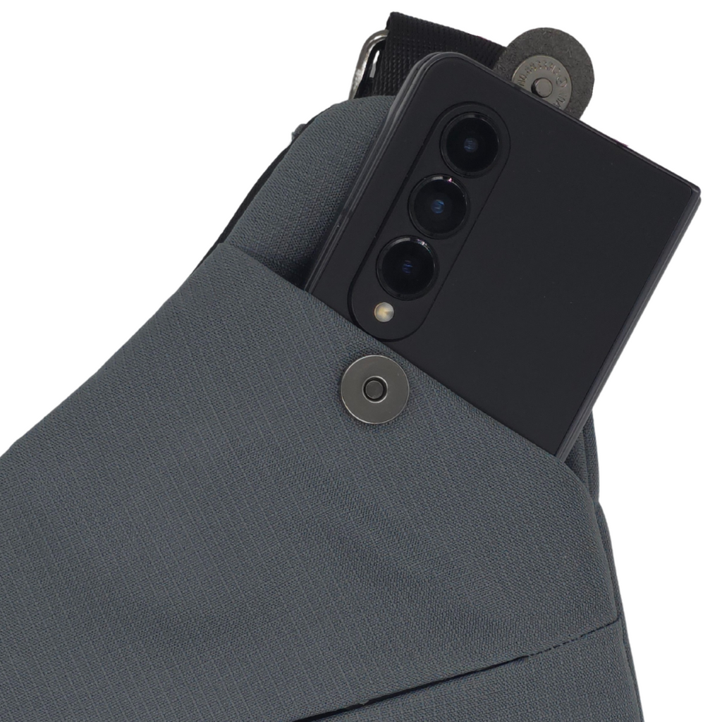 Essential Smell Proof Crossbody Bag - Fashionable, Discreet + Hidden Lock (FireBar Labs x PBAL) Safely Fashion Powered by FireBar Labs