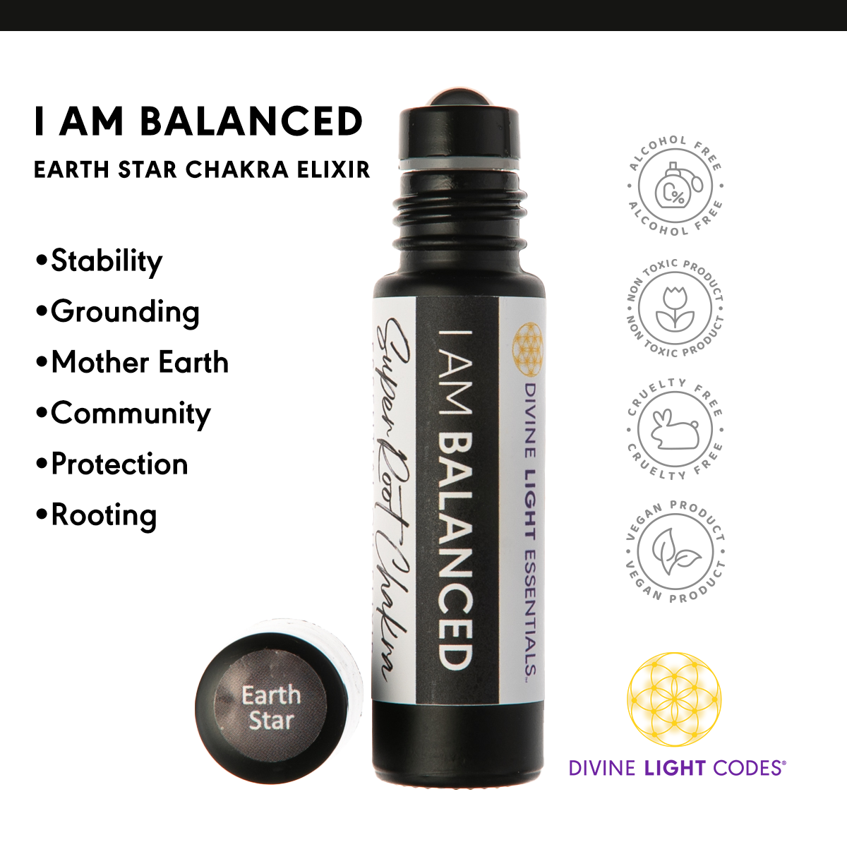 Ground Yourself Bundle - Essential Oils for Creativity - Security - Community - 3 Roller Bottles