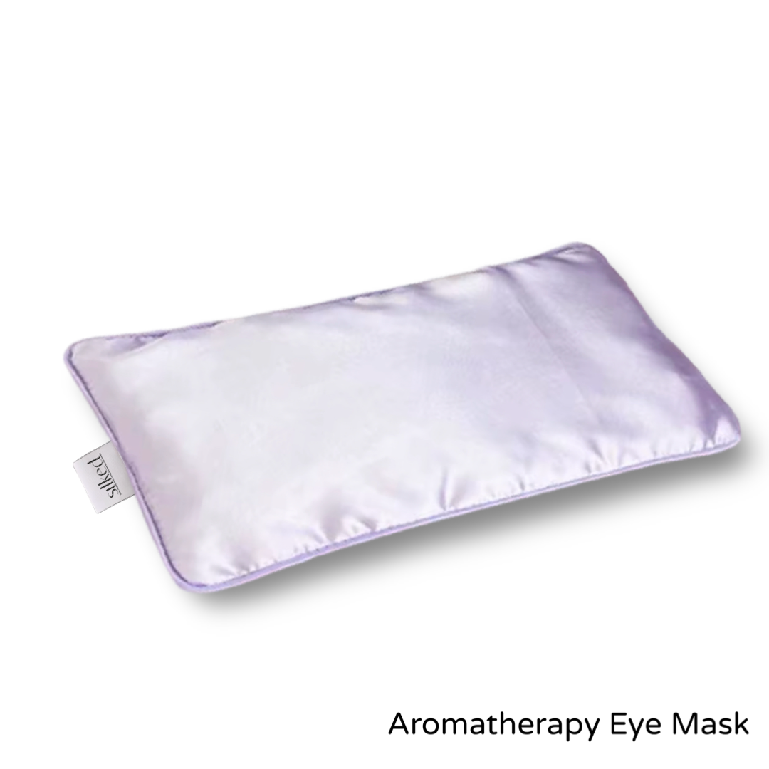 Silk Aromatherapy Weighted Eye Mask Pillow Silked LLC