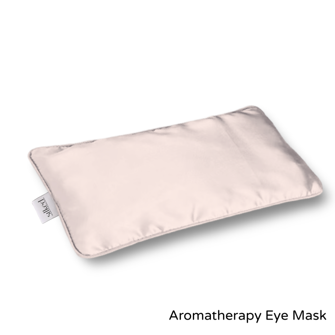 Silk Aromatherapy Weighted Eye Mask Pillow Silked LLC